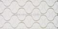 Kütahya Seramik Twist Beyaz Platin D. 25x50