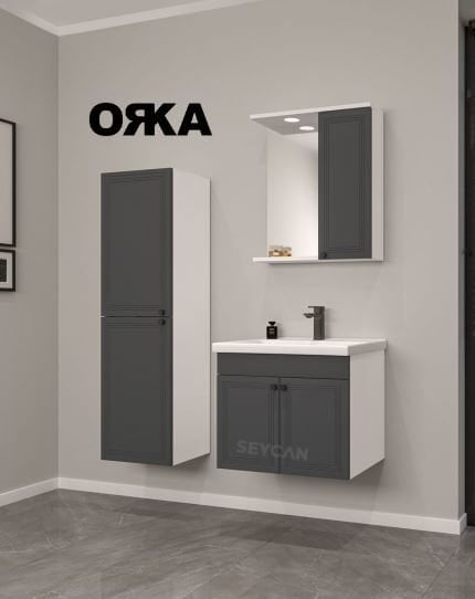 Orka Rio 65 cm Asma Banyo Dolabı