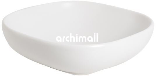 Alya 41x41cm Tezgahüstü Lavabo Beyaz