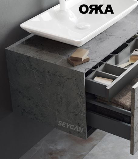 Orka Mono 100 cm Asma Banyo Dolabı