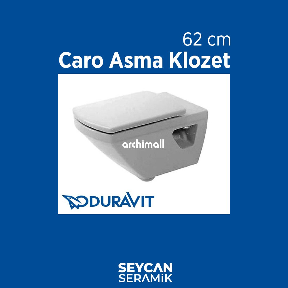 DURAVİT CARO ASMA KLOZET 198390075 360X620