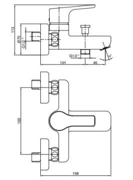 Eca Luna Banyo Bataryası 102102450