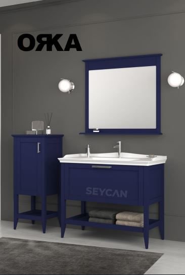 Orka Bastle 80 cm Asma Banyo Dolabı