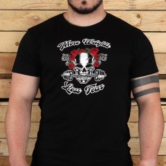 Gymholix Skull Unisex Siyah (Tişört - Tshirt)