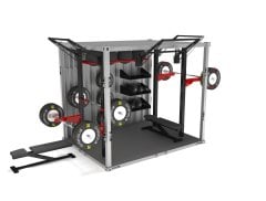 Gymholix FastBox CubeX 3 Kapılı Taşınabilir Fitness İstasyonu (Konteyner)