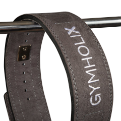 Gymholix 13mm Lever Powerlifting Belt Kemer Gri