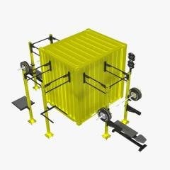 Gymholix FastBox Std Taşınabilir Fitness İstasyonu (Konteyner)