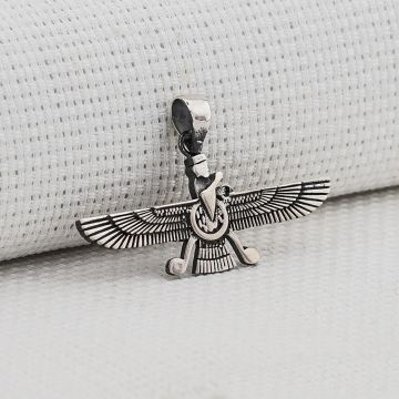 Ahura Mazda 925 Ayar Gümüş Kolye Ucu
