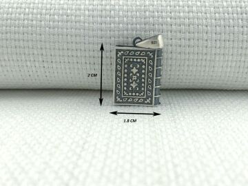 925 Ayar Gümüş Muska kabı Kolye