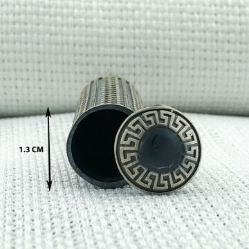 Büyük Boy 925 Ayar Gümüş Cevşen Muska Kabı Kolye