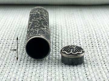 Silindir 925 Ayar Cevşen Muska Kabı Kolye