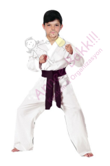 Tekvando-Karate Çocuk Kıyafeti, Çocuk Karate Kostümü, Aynı Gün Kargo Hızlı Teslimat