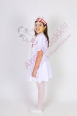 Hemşire Çocuk Kostümü, Hemşire Çocuk Kıyafet Seti, Çocuklara Özel Meslek Kostümleri