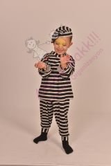 Mahkum Bebek Kostümü, Bebek Mahpus Kıyafeti, Komik Kostümler, Hızlı Kargo