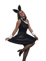 Yetişkin Tavşan Kız Kostümü, Dikkat Çekici Tavşan Kız Kıyafeti, Hızlı Kargo