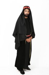 Yetişkin Erkek Arap Kostümü, Arap Temalı Erkek Kıyafeti, Hızlı Kargo