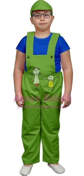 Bahçıvan Çocuk Kostümü, Kız-Erkek Bahçıvan Çocuk Kıyafeti, Meslek Kostümleri