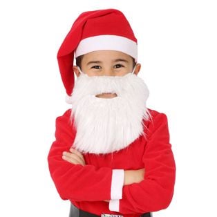 Noel Baba Kostüm Sakalı, Peluş Noel Baba Sakalı, Hızlı Kargo