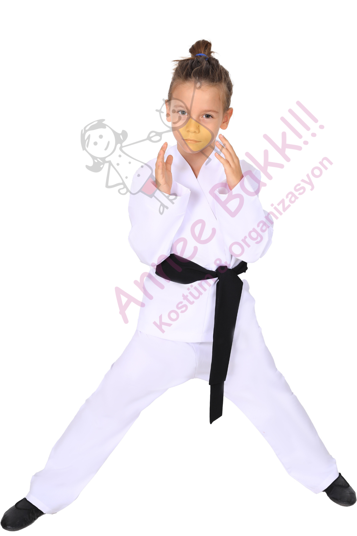 Tekvando-Karate Hocası Kostümü, Çocuklara Özel Karate Kıyafeti, Meslek Kostümleri