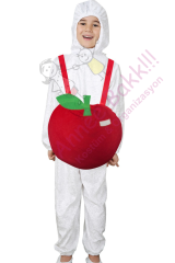 Elma Kostümü, Çocuk Kostümü, Meyve ve Gıda Kostümleri, Hızlı Kargo