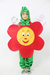Çiçek Kostümü, Çocuk Çiçek Kıyafeti, Doğa ve Çevre Kostümleri, Hızlı Kargo