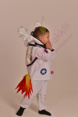 Astronot Çocuk Kostümü, Çocuklar İçin Özel Uzay Kostümü, Hızlı Teslimat