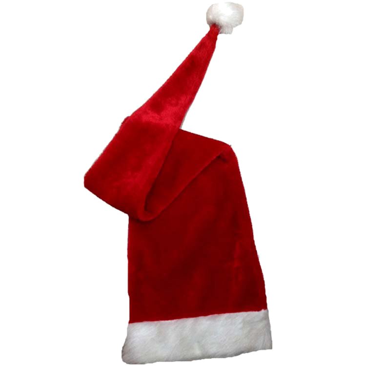 100 Cm Uzunluğunda Noel Baba Şapkası, Uzun Noel Baba Şapkası, Kırmızı Noel Şapka, Hızlı Kargo