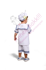 Bebekler İçin Sevimli Kostümler, Denizci Çocuk Kostümü, Aynı Gün Kargo Hızlı Teslimat
