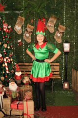 Çocuk Elf Kostümü, Kadife Kumaş Yılbaşı Elf Çocuk Kostümü, Aynı Gün Kargo Hızlı Teslimat