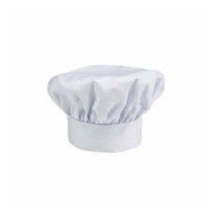 Beyaz Renk Aşçı Şapkası, Beyaz Renk Şef Kepi, Meslek Kostüm Aksesuarları