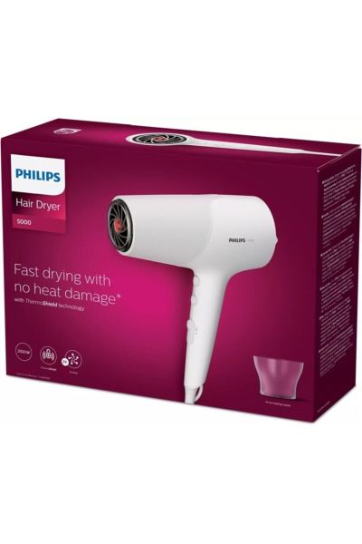 Philips BHD500/00 2100W Saç Kurutma Makinesi Beyaz