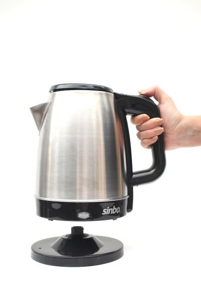 Sinbo Sk-8015 Kablosuz Su Isıtıcı Paslanmaz Çelik Kettle Krom