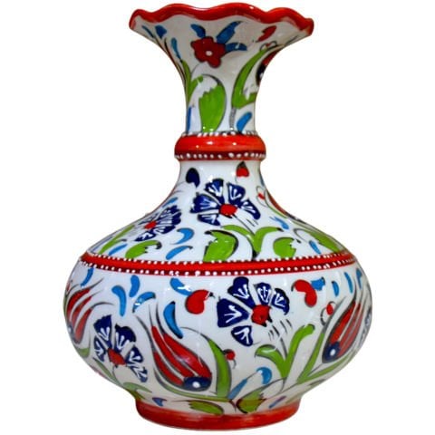 Dekoratif Ev Süsü Şık Modern 20 cm Geniş vazo