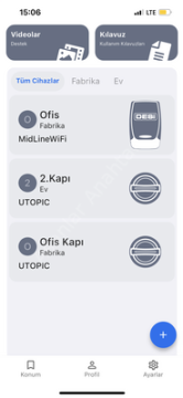 Desi Midline Smart Akıllı Alarm Sistemi (Wifi-Bluetooth-Uygulama ile Kullanım)