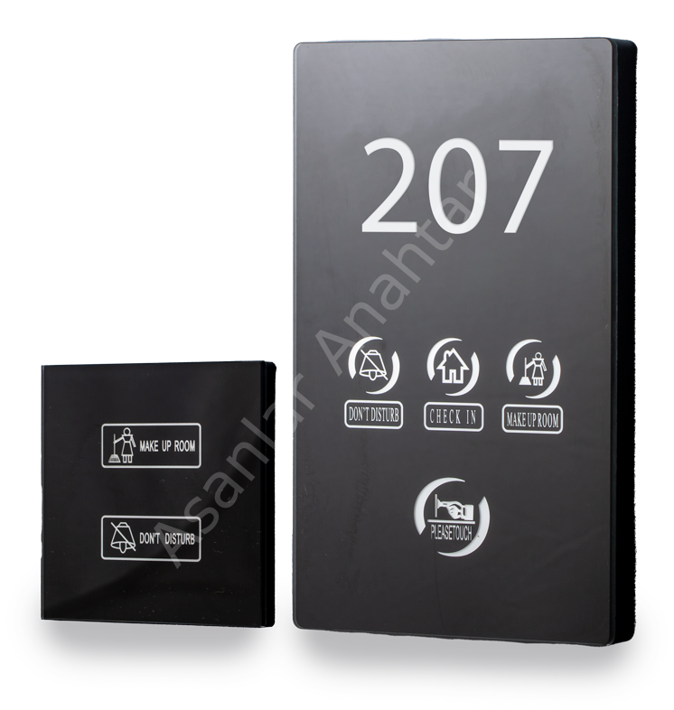 WOULD – Doorbell Touch Panel (DOKUNMATİK PANEL) OTEL DOORBELL - DND/MUR SİSTEMLERİ