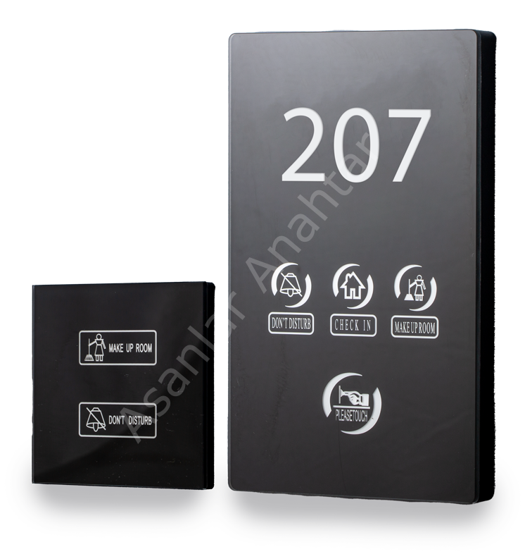WOULD – Doorbell Touch Panel (DOKUNMATİK PANEL) OTEL DOORBELL - DND/MUR SİSTEMLERİ