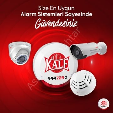 KALE KAMERA ALARM SİSTEMİ VE MONTAJ HİZMETİ