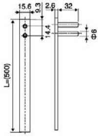 Merkezi Çekmece Kilidi 16 mm