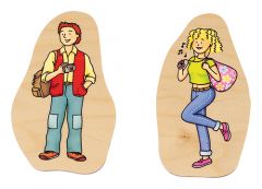 Kat Kat Dede Nine Ahşap Puzzle