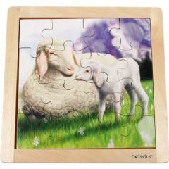 Beleduc Çerçeveli Koyun Puzzle