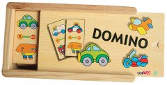 Ahşap Puzzle Taşıtlar Domino