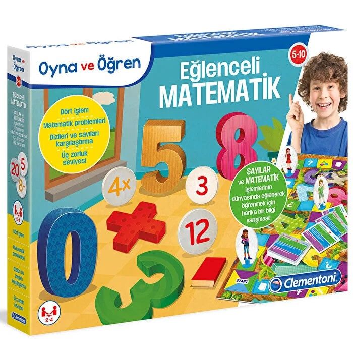 OYNA VE ÖĞREN EĞLENCELİ MATEMATİK (5-10 YAŞ)