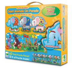 Dev Hayvan Geçidi Mukavva Puzzle