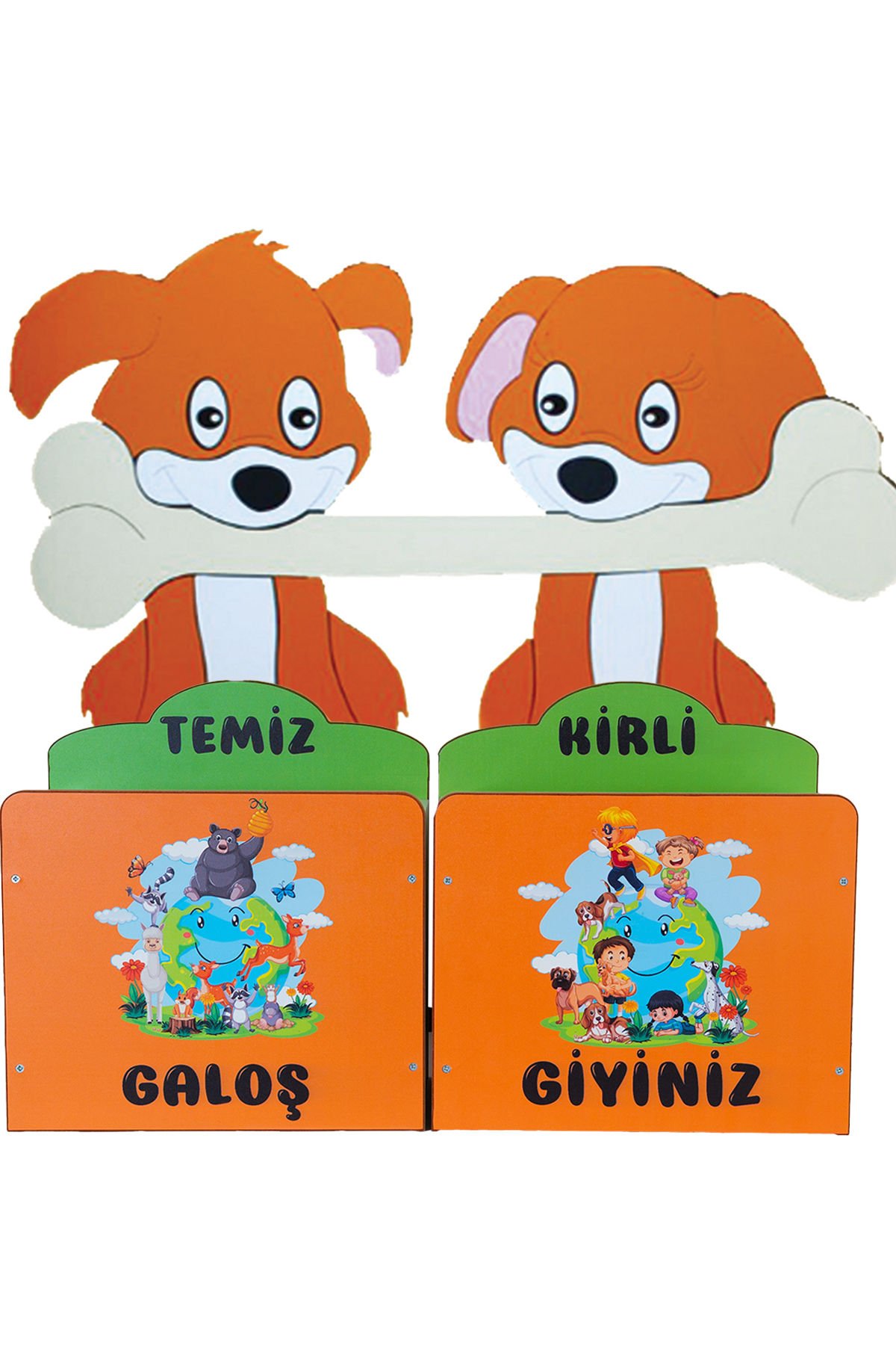 Köpekçik Galoşluk - Anaokulu Sınıf Mobilyası