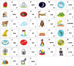 Eşleştir İlk Kelimelerim  Mukavva Puzzle