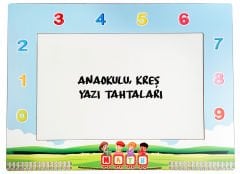 Sayılar Temalı Anaokulu Kreş Yazı Tahtası
