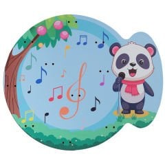 PANDA TEMALI AHŞAP ANAOKULU KREŞ MÜZİK KÖŞESİ(ALETLER HARİÇ)