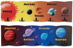UZAY TEMALI AHŞAP ANAOKULU KREŞ ASKILIK