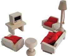 Ahşap Minyatür Salon Takımı