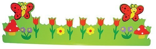 Kelebekli Askılık 140 cm - Anaokulu Sınıf Mobilyası